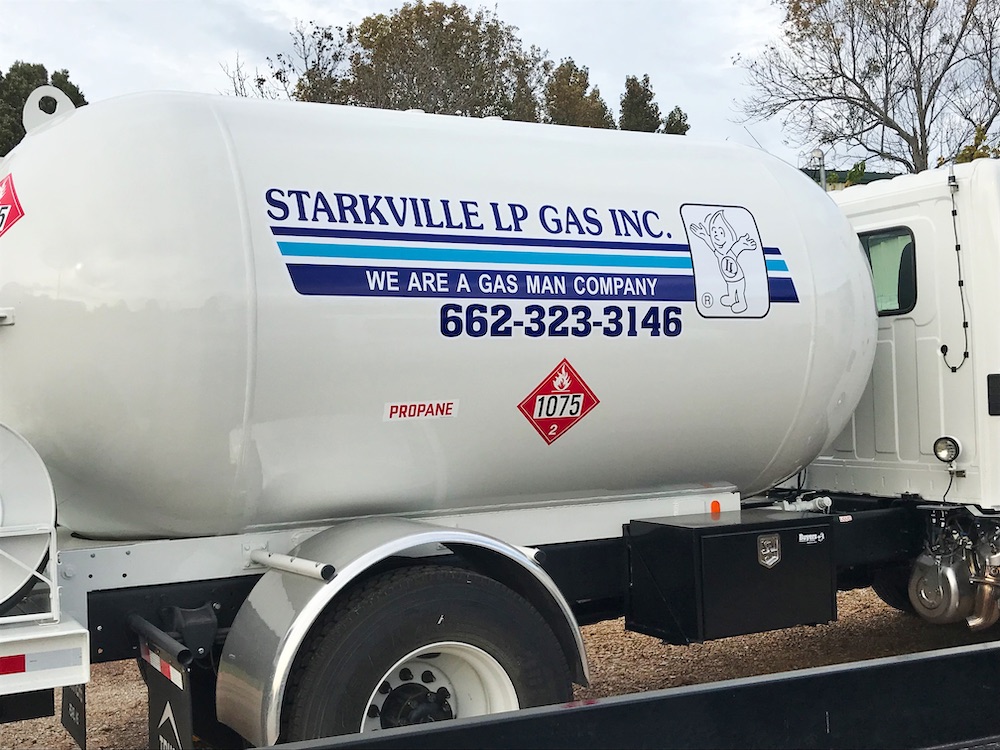 Starkville LP Gas truck
